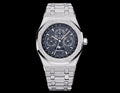 Royal Oak "Frosted Gold" Series (Ref. 26574)—the 41mm "King of Steel Watches" (Custom Frosted Gold Edition)（Blue）