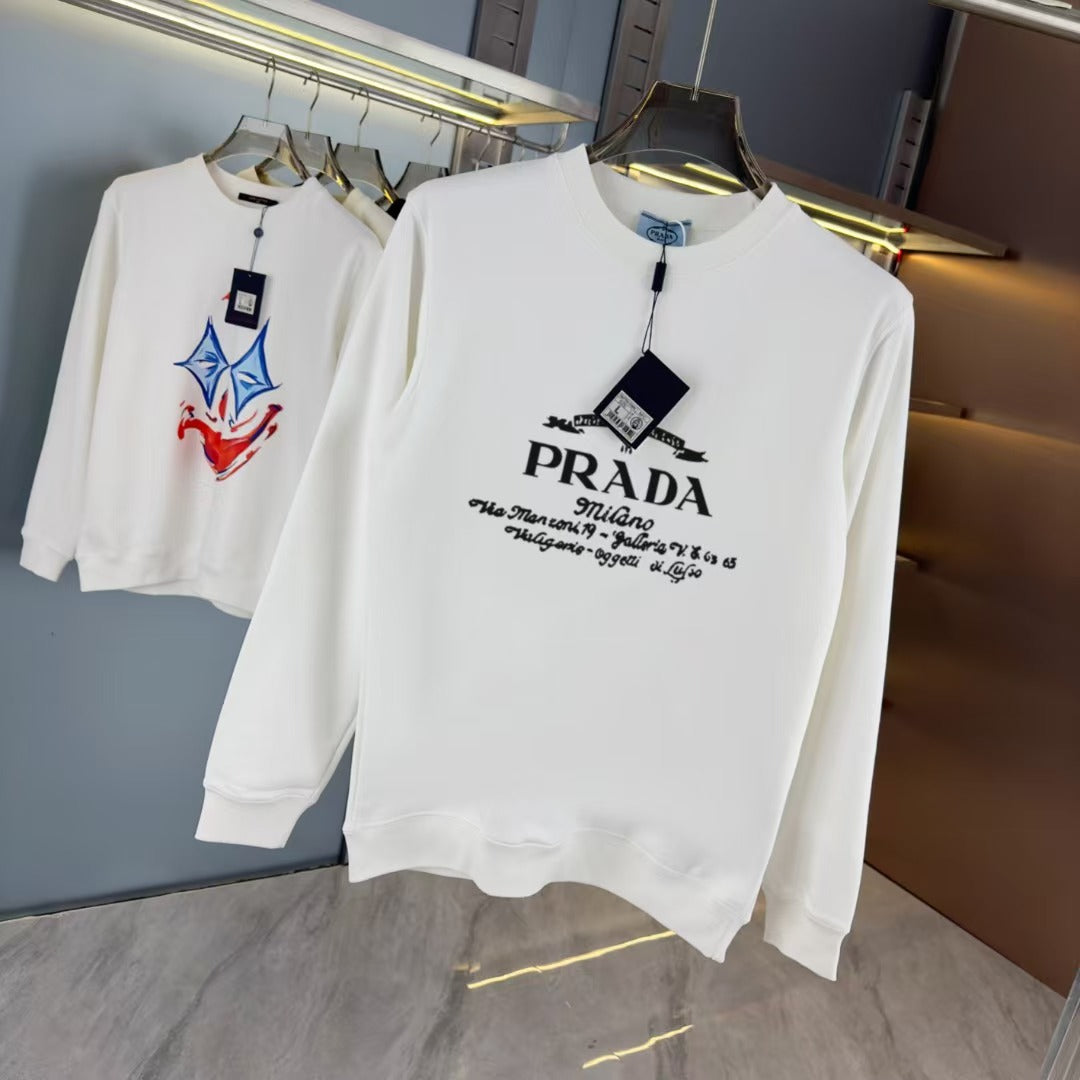 New printed letter hoodie