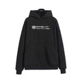 Scissors, wheat ear embroidery, hooded sweatshirt