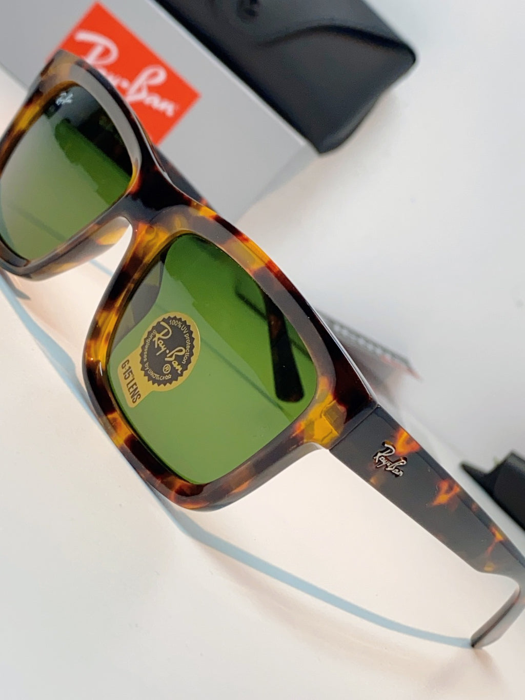 High quality tempered glass sunglasses for men