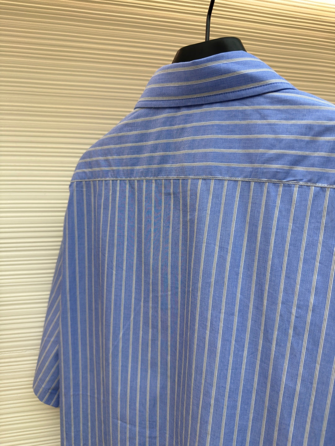 Striped jacquard printed short sleeved T-shirt