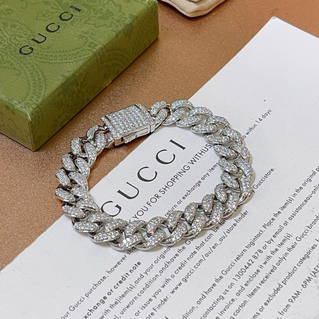 Full Diamond Luxury Hip Hop Bracelet