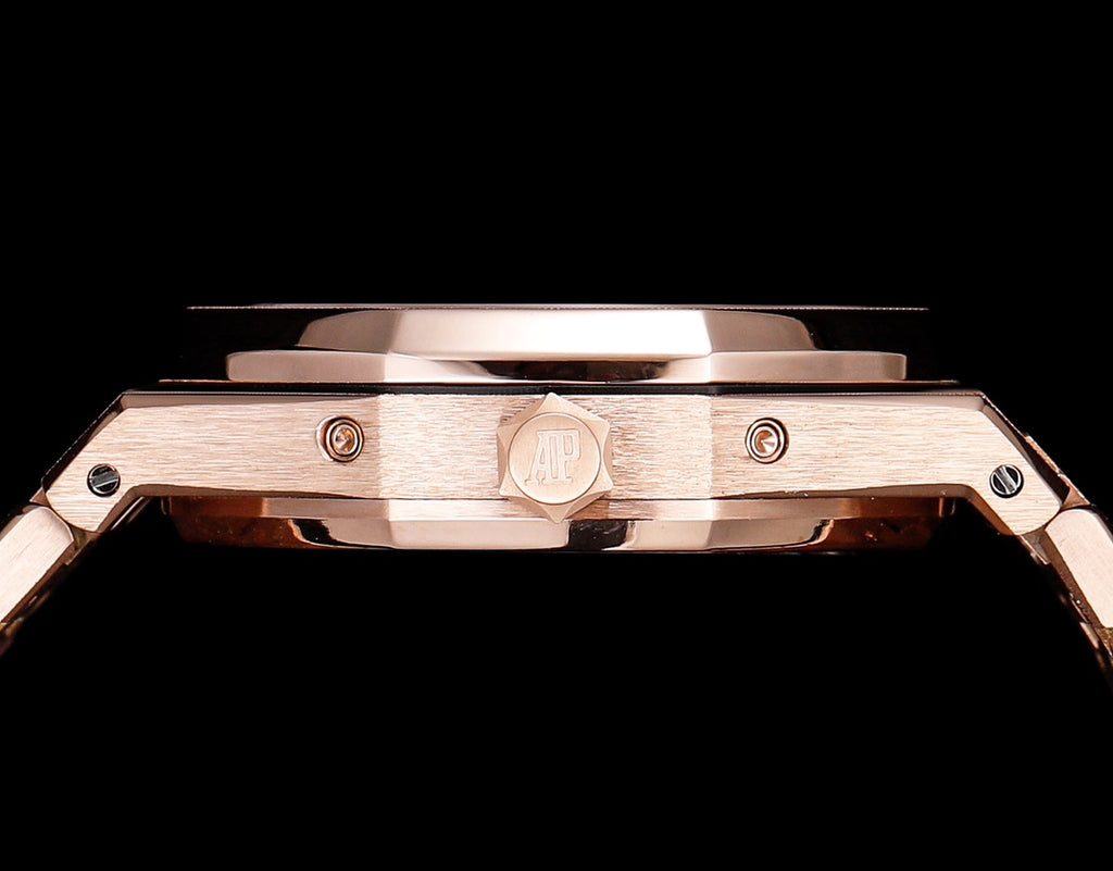 Royal Oak "Frosted Gold" Series (Ref. 26574)—the 41mm "King of Steel Watches" (Custom Frosted Gold Edition)（Gold）