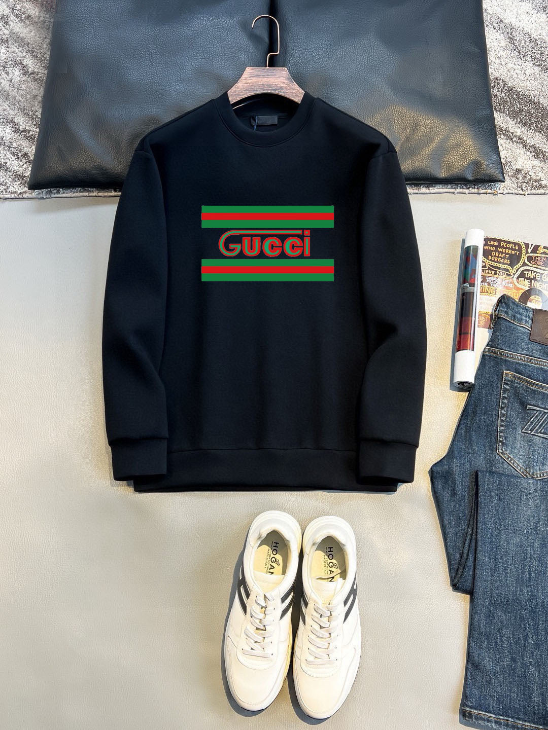 Early spring latest long sleeved round neck sweatshirt 15