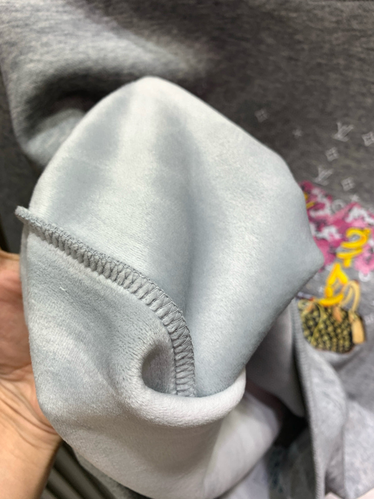 New Year printed hoodie