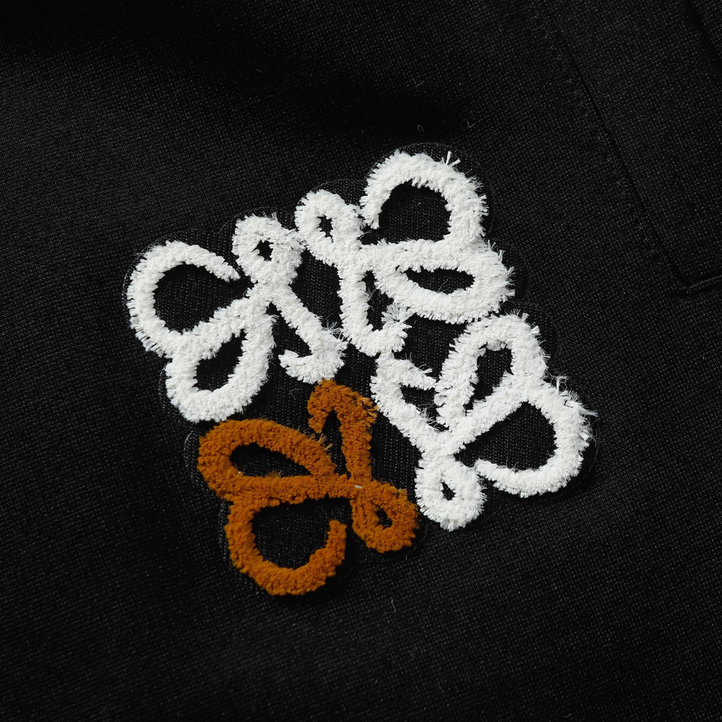 Two Tone Embroidered Shorts