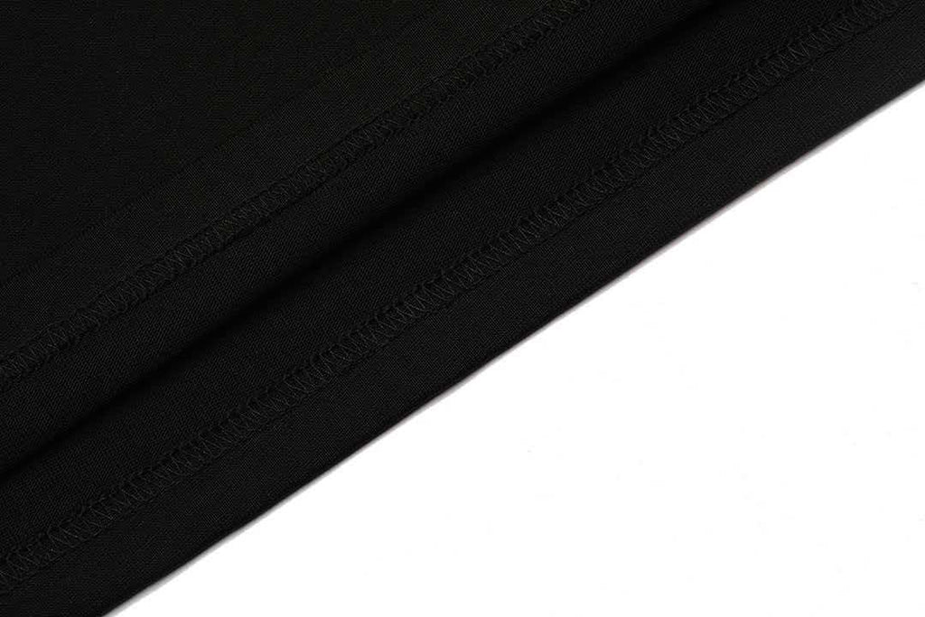 2026 new custom leather badge logo unisex short sleeved t-shirt
