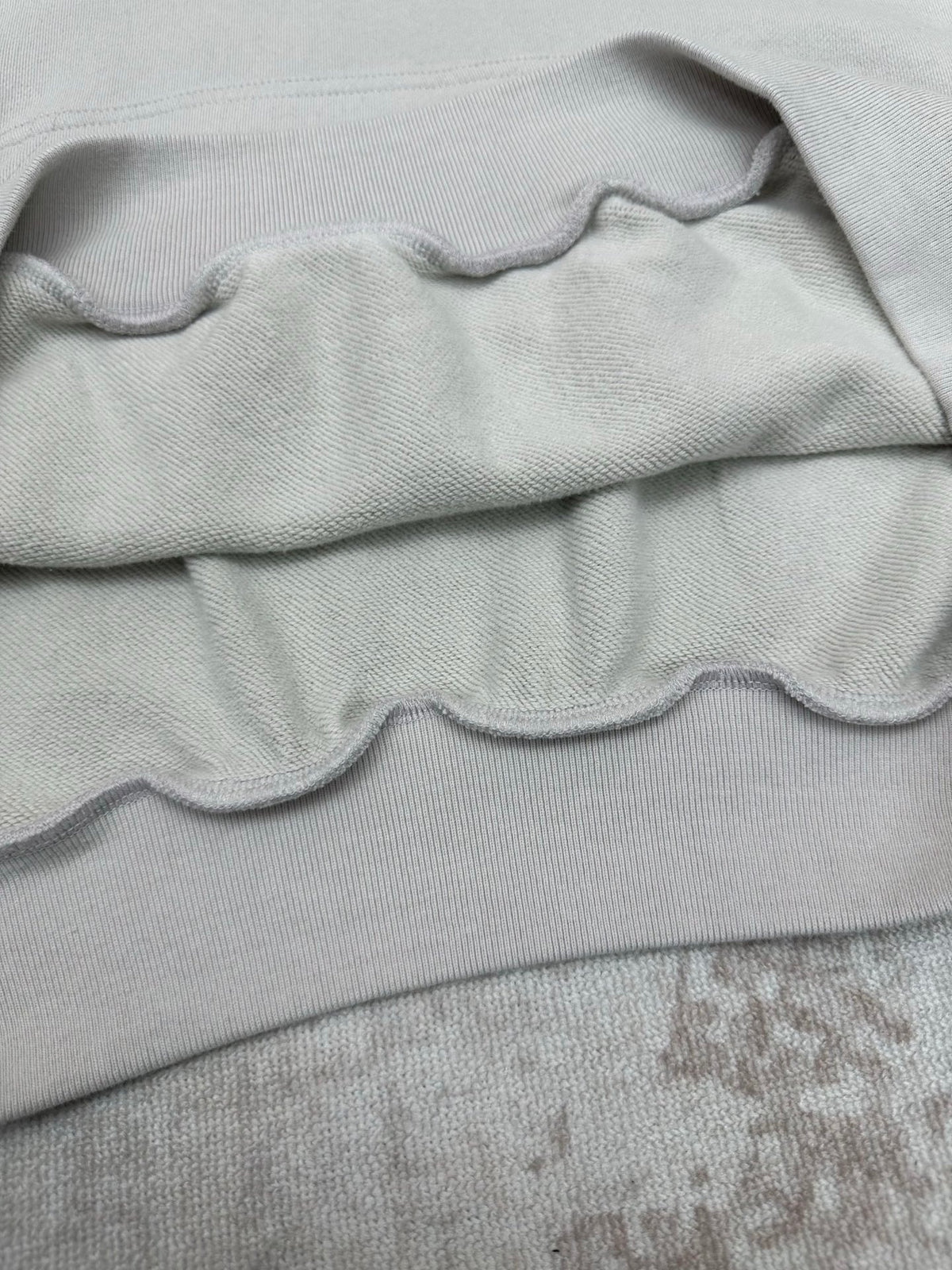 Embroidered Hoodie with Falling Shoulders
