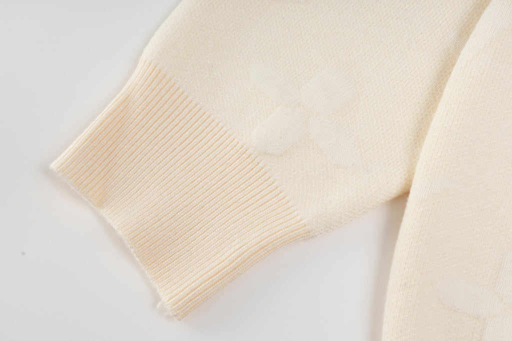 New jacquard wool knitted sweater sweater