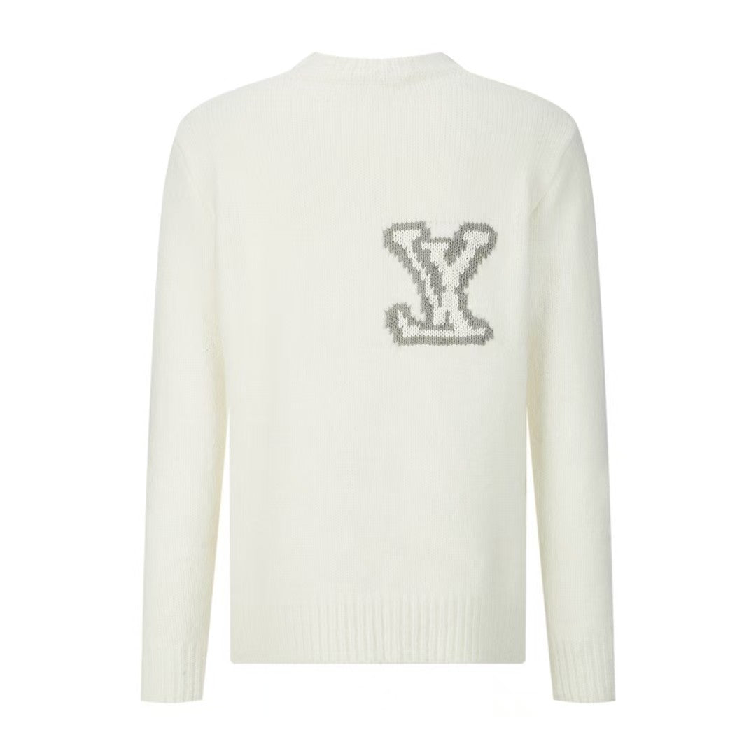 Mirror Logo Inlaid Sweater