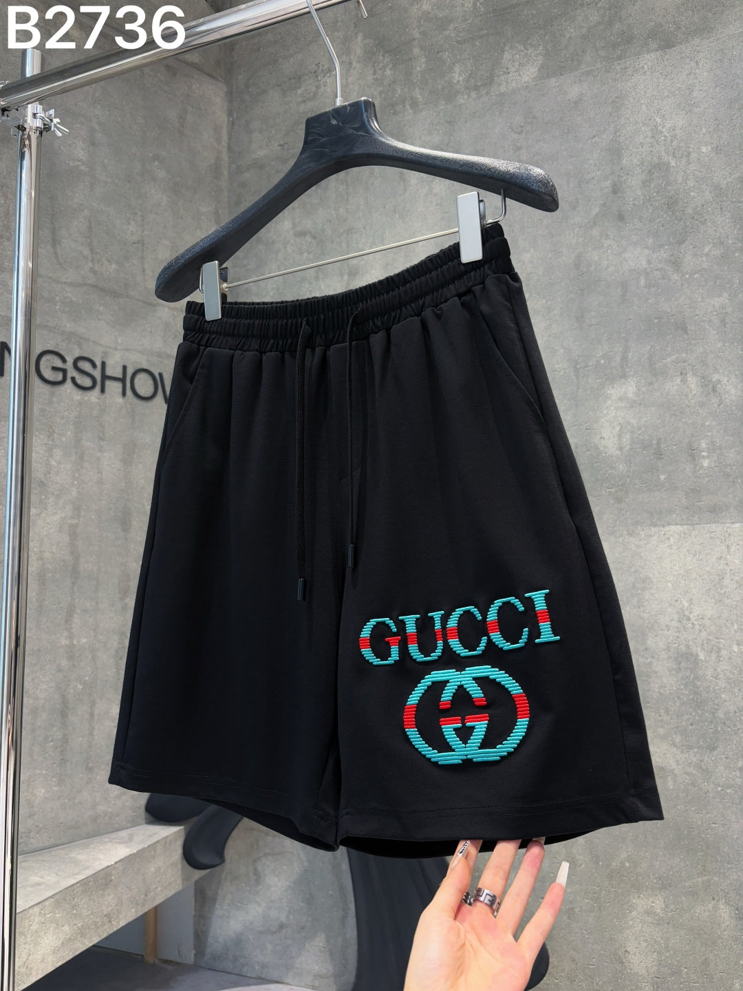 New Knitted Zhe Bian Shorts -5
