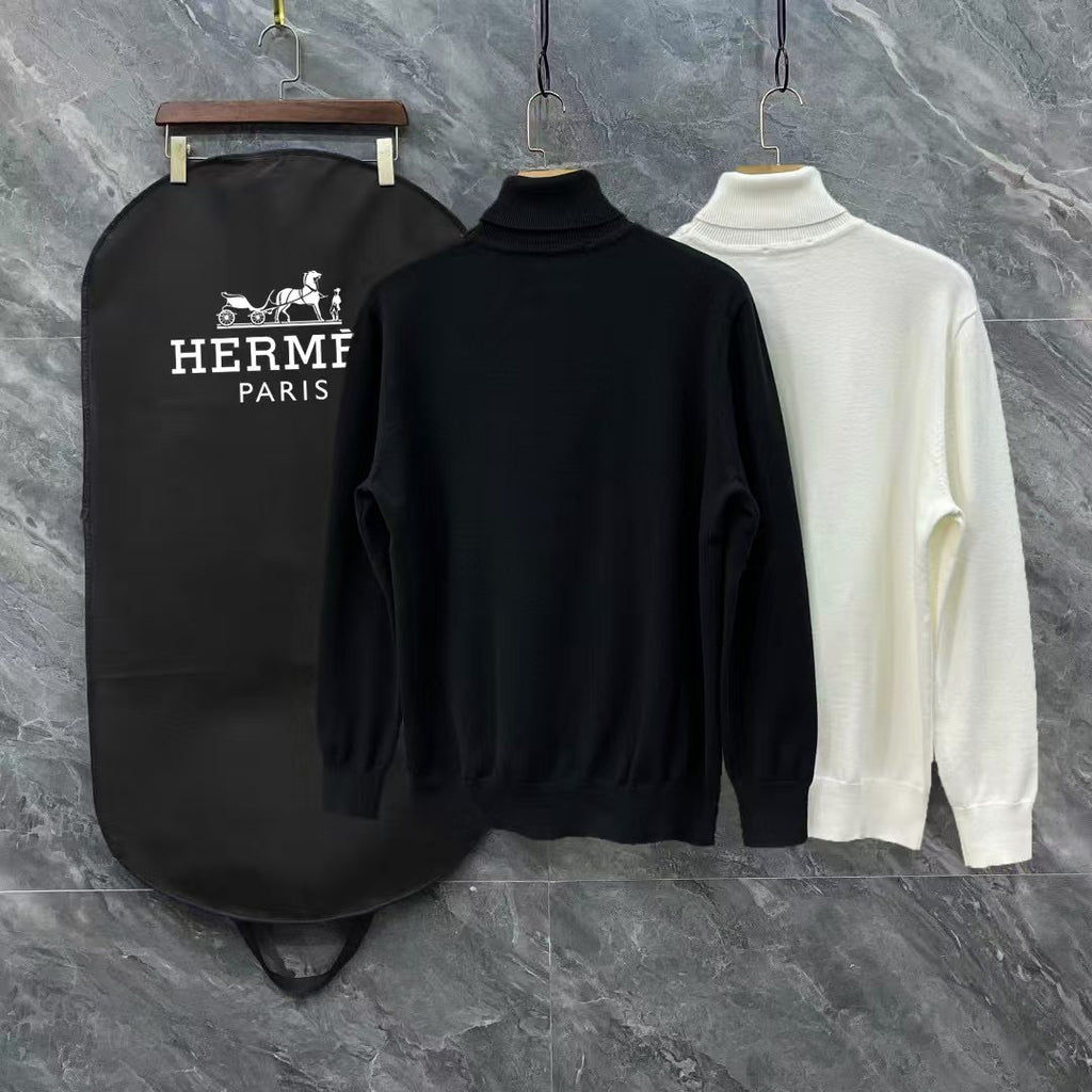New logo high neck sweater