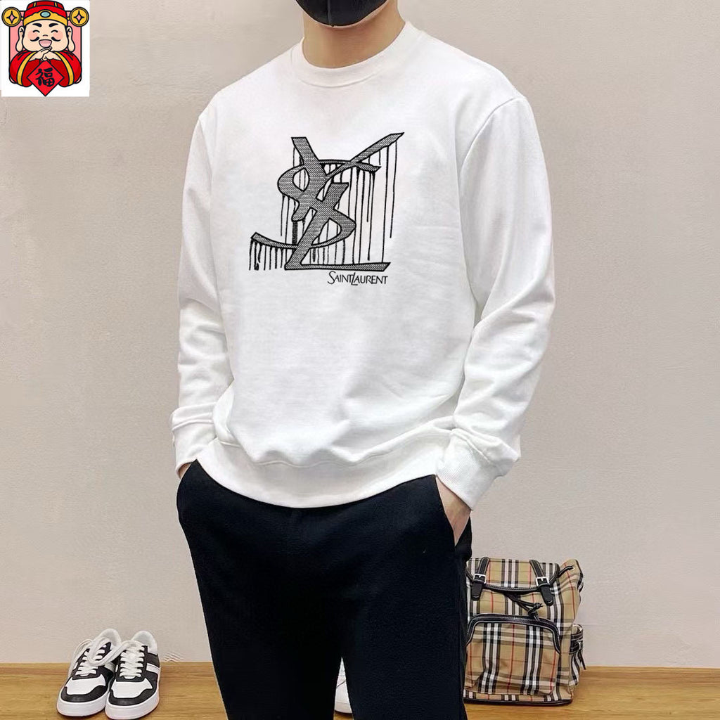 Early spring latest long sleeved round neck sweatshirt 19