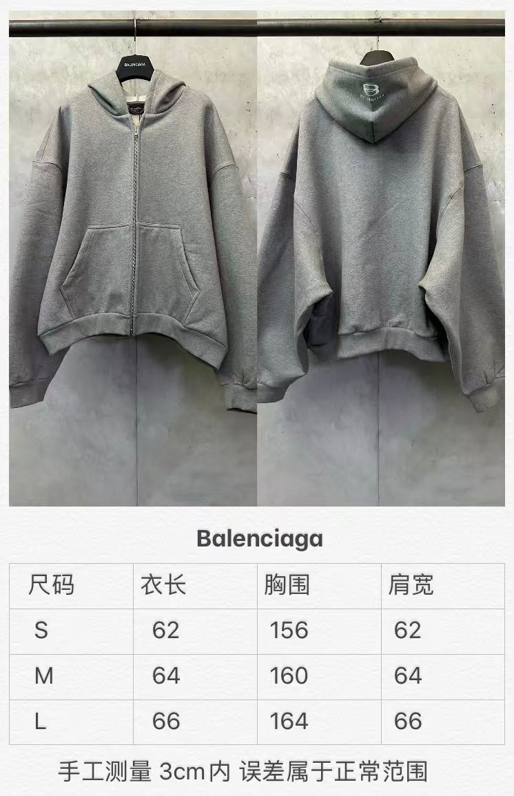 New double ring embroidered hooded jacket