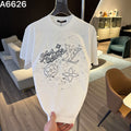 26ss new embroidery craft logo letter short sleeved shirt Heavy craftsmanship