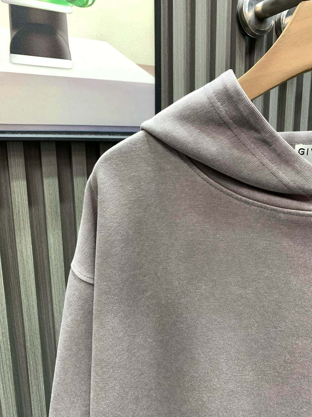 New autumn and winter vintage washed hooded sweatshirt