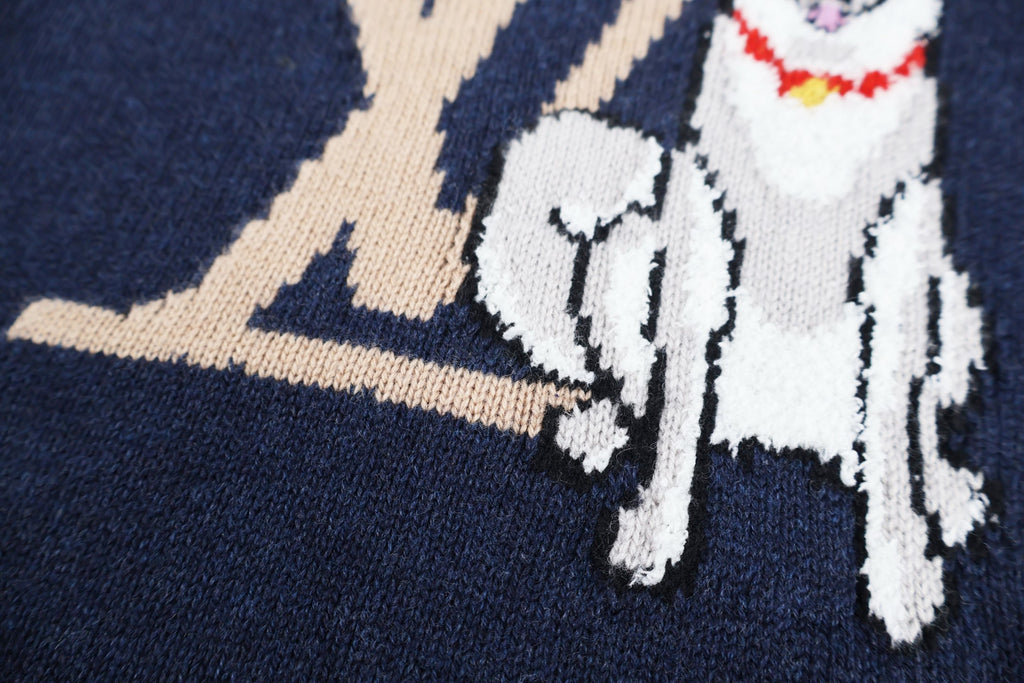 Embroidered Knitted Sweater