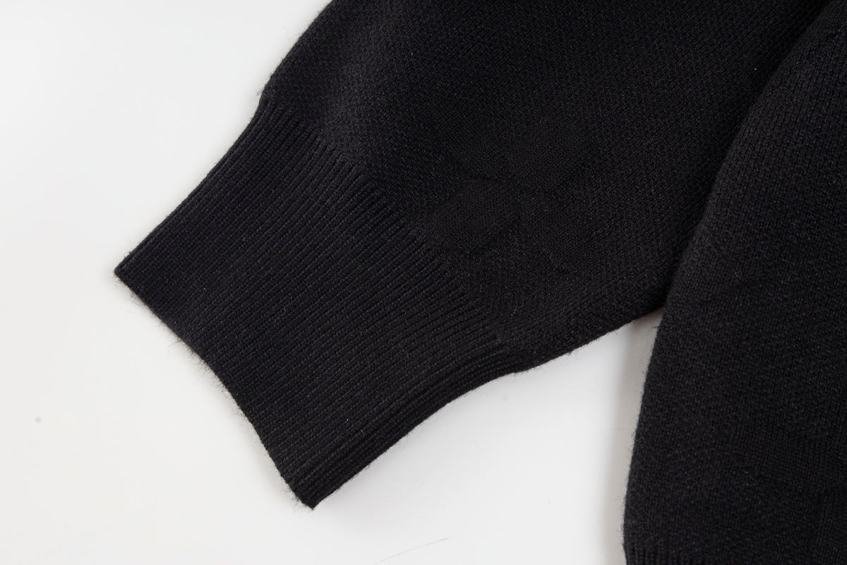 New jacquard wool knitted sweater sweater