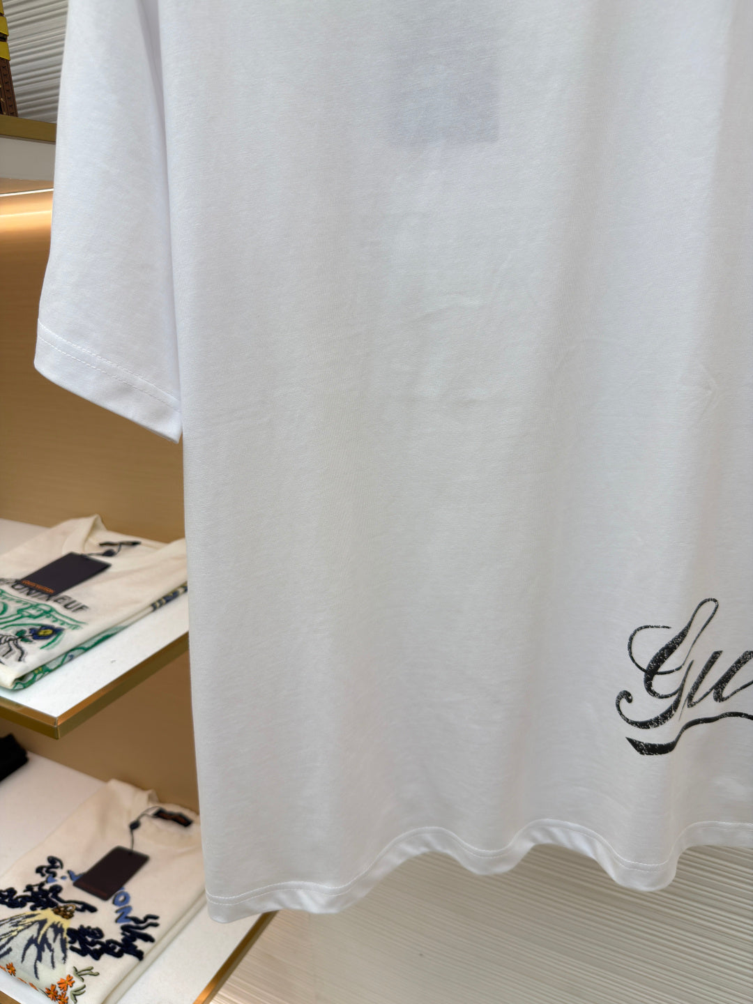 Logo printed short sleeved T-shirt