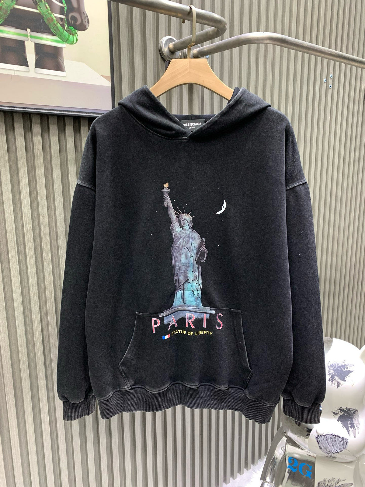 Statue of Liberty hooded sweatshirt
