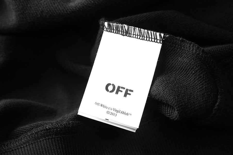 Black hooded sweatshirt
