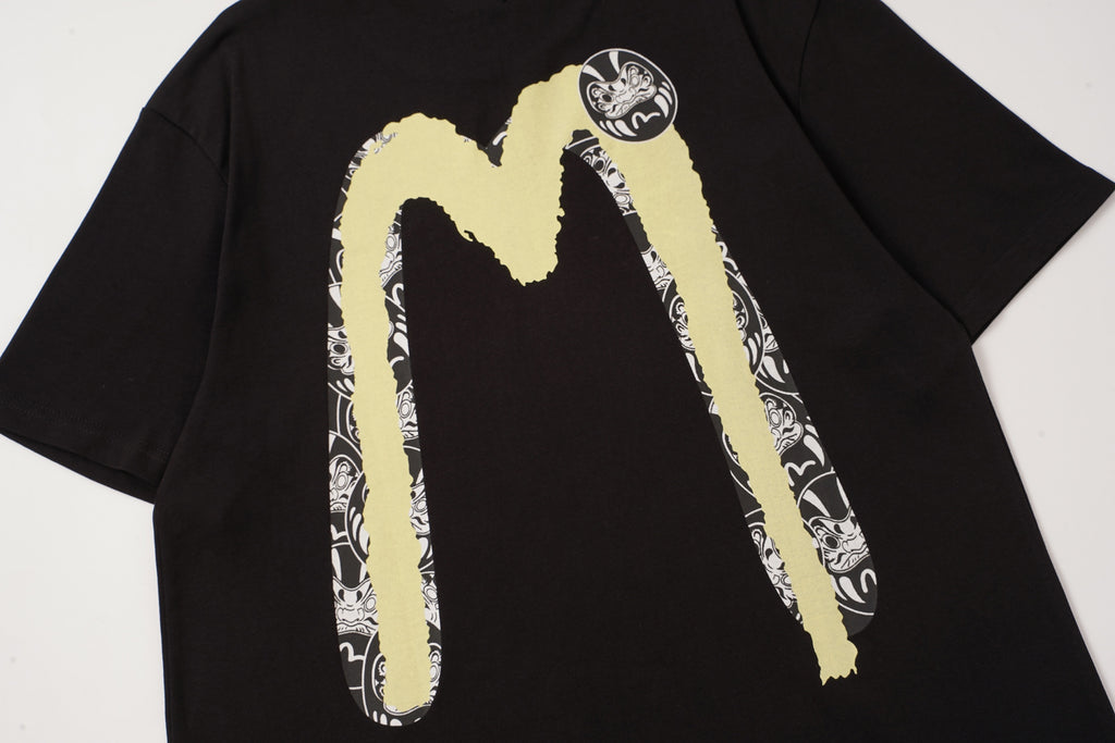 New letter printed casual loose round neck short sleeved T-shirt