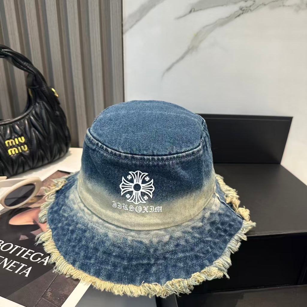 New denim fisherman hat