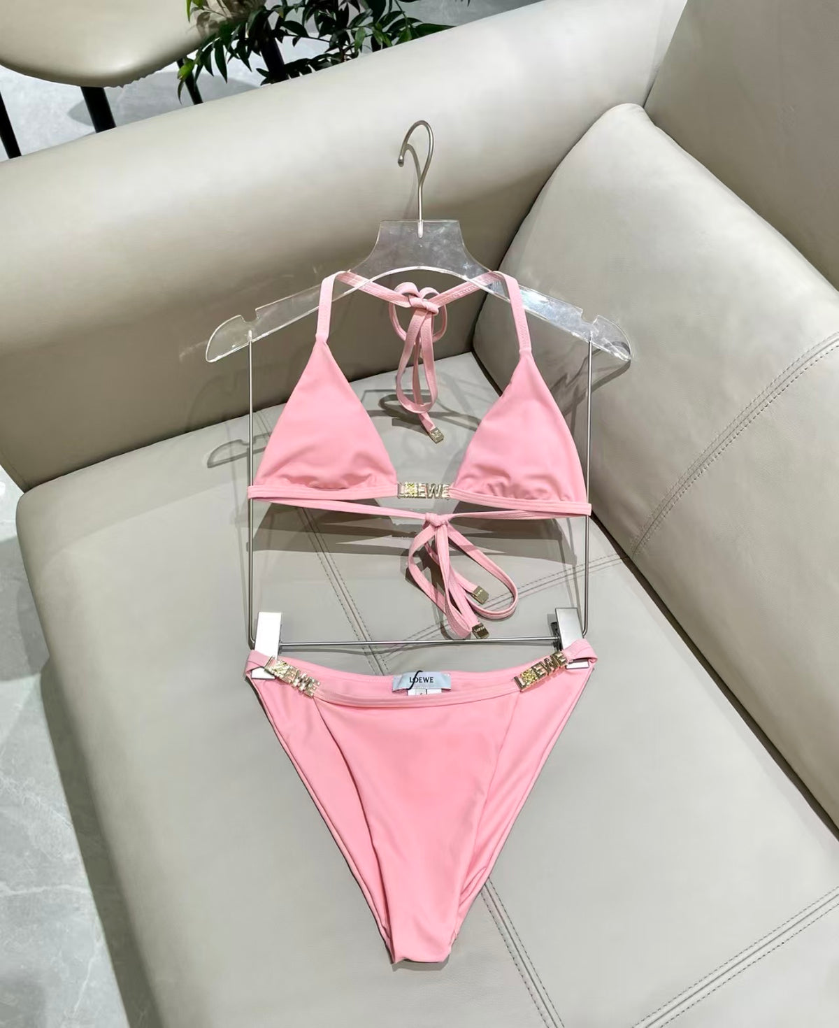 New split swimsuit