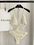 New retro patterned swimsuit