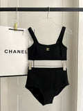 New split swimsuit