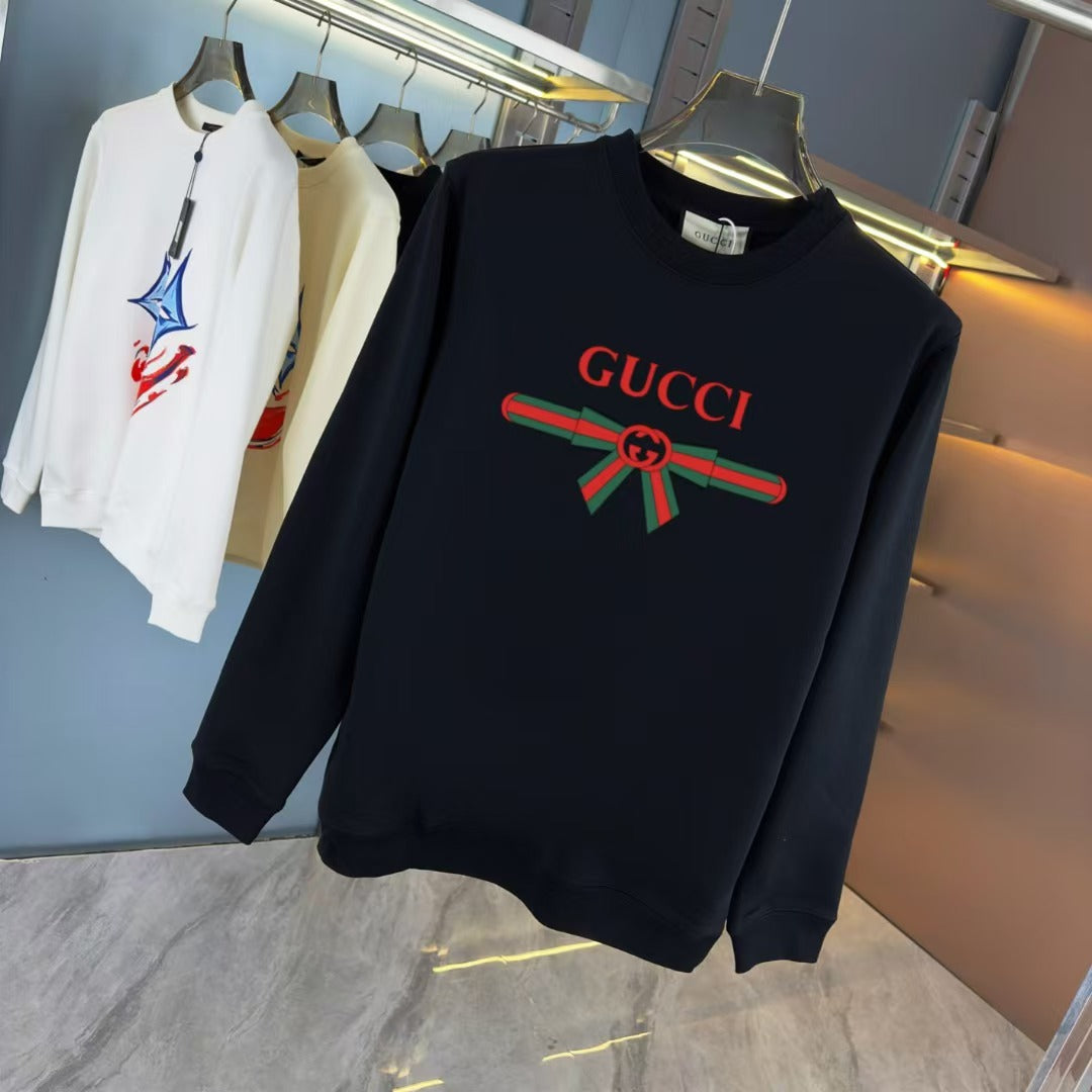 New printed bow sweatshirt