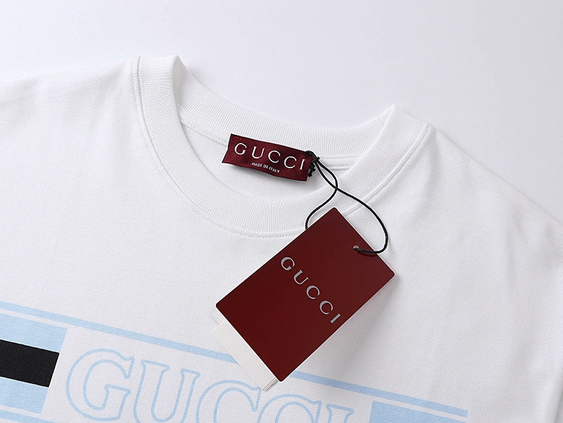 Spring and summer new style horseneck button print round neck short sleeved T-shirt