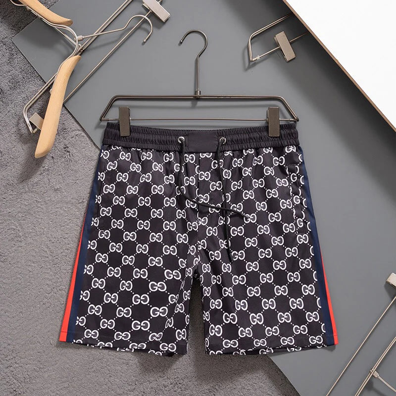 Classic Printed Quick-Dry Beach Shorts