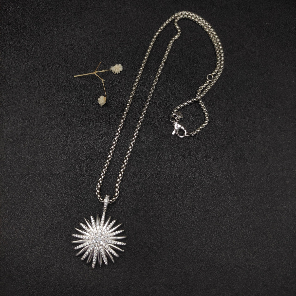 Sunflower Starry Sky Necklace