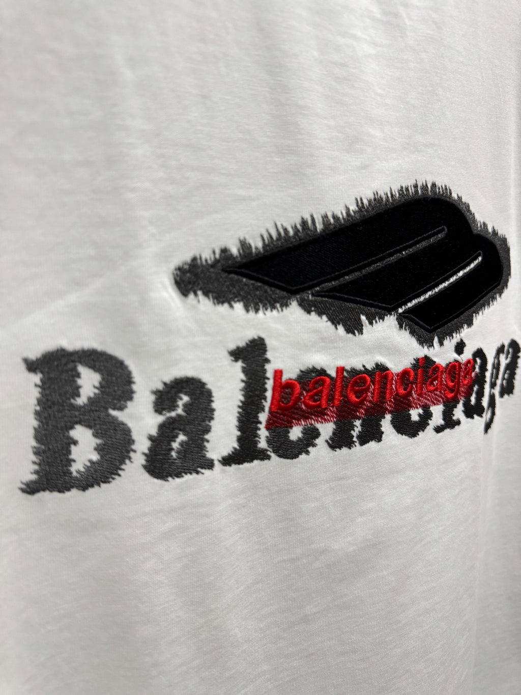 Stacked Embroidery 3D Stereoscopic Embroidery Short Sleeve