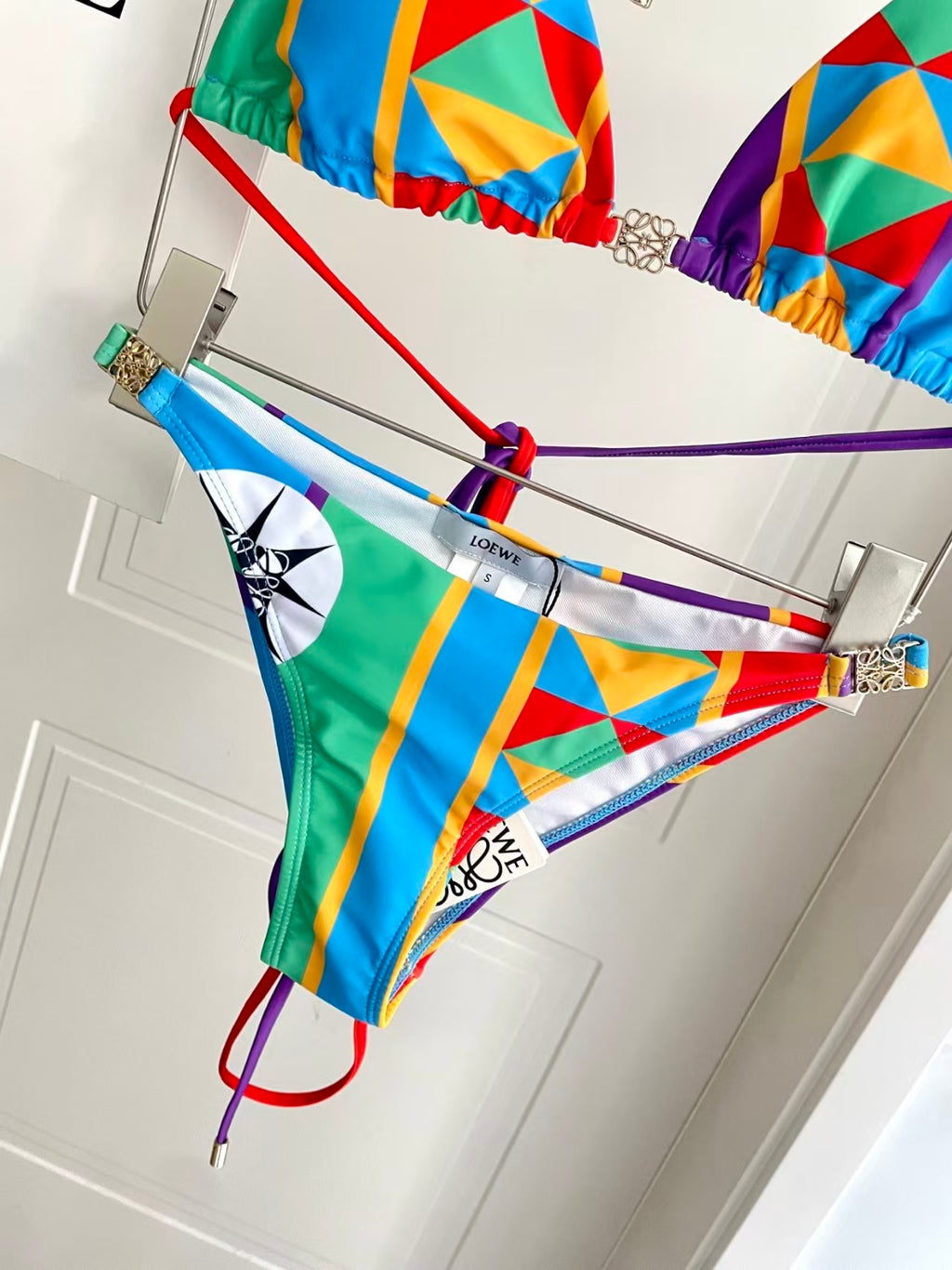 New Split Printed Swimsuit