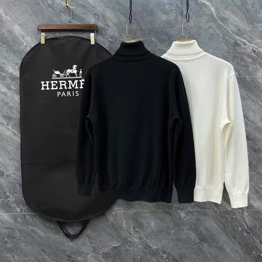 New logo high neck sweater