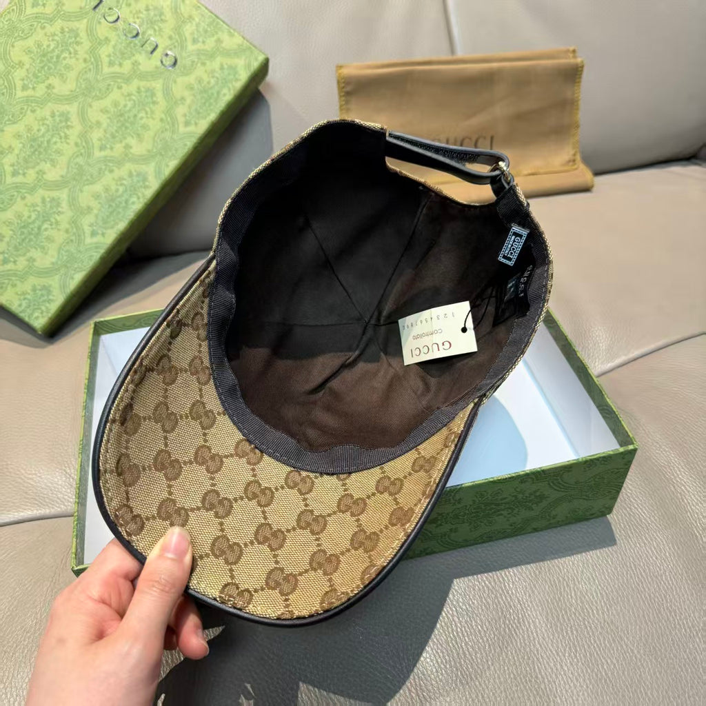 Tiger head woven baseball cap
