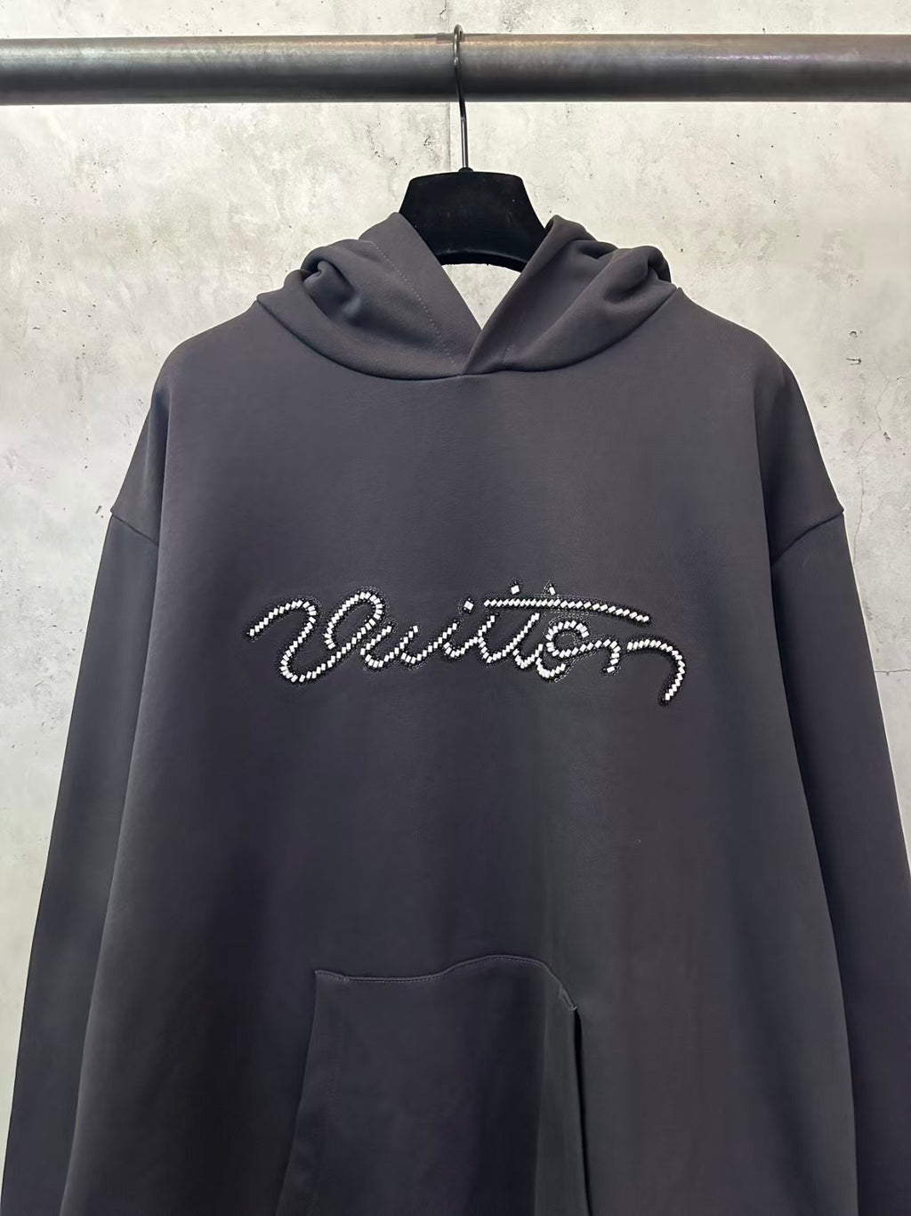 New Embroidered Bead Hoodie