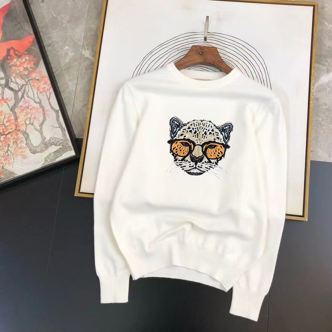Hot selling embroidered sweater