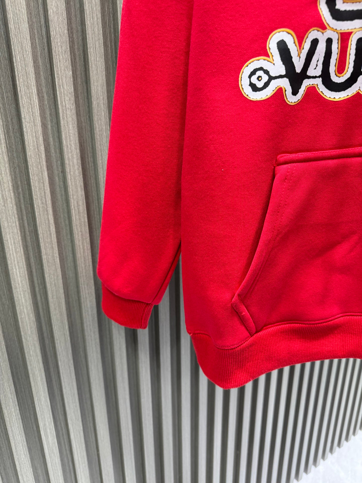 Double stranded cotton hoodie