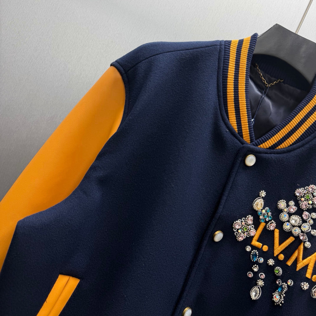 Decorative baseball jacket