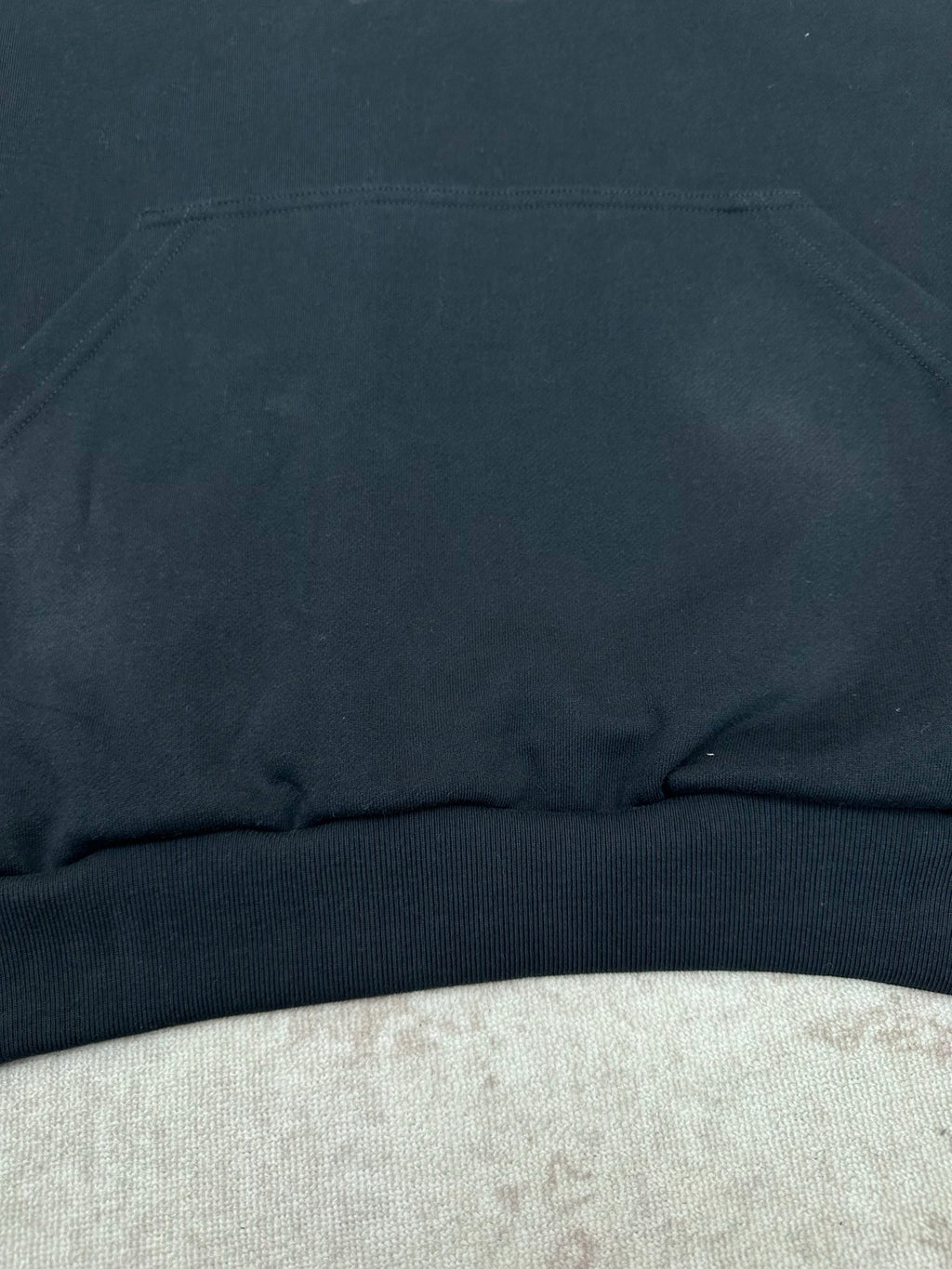 Embroidered Hoodie with Falling Shoulders