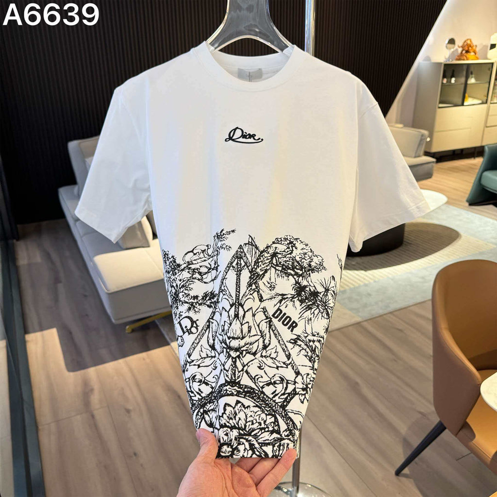 26ss new embroidered short sleeved shirt