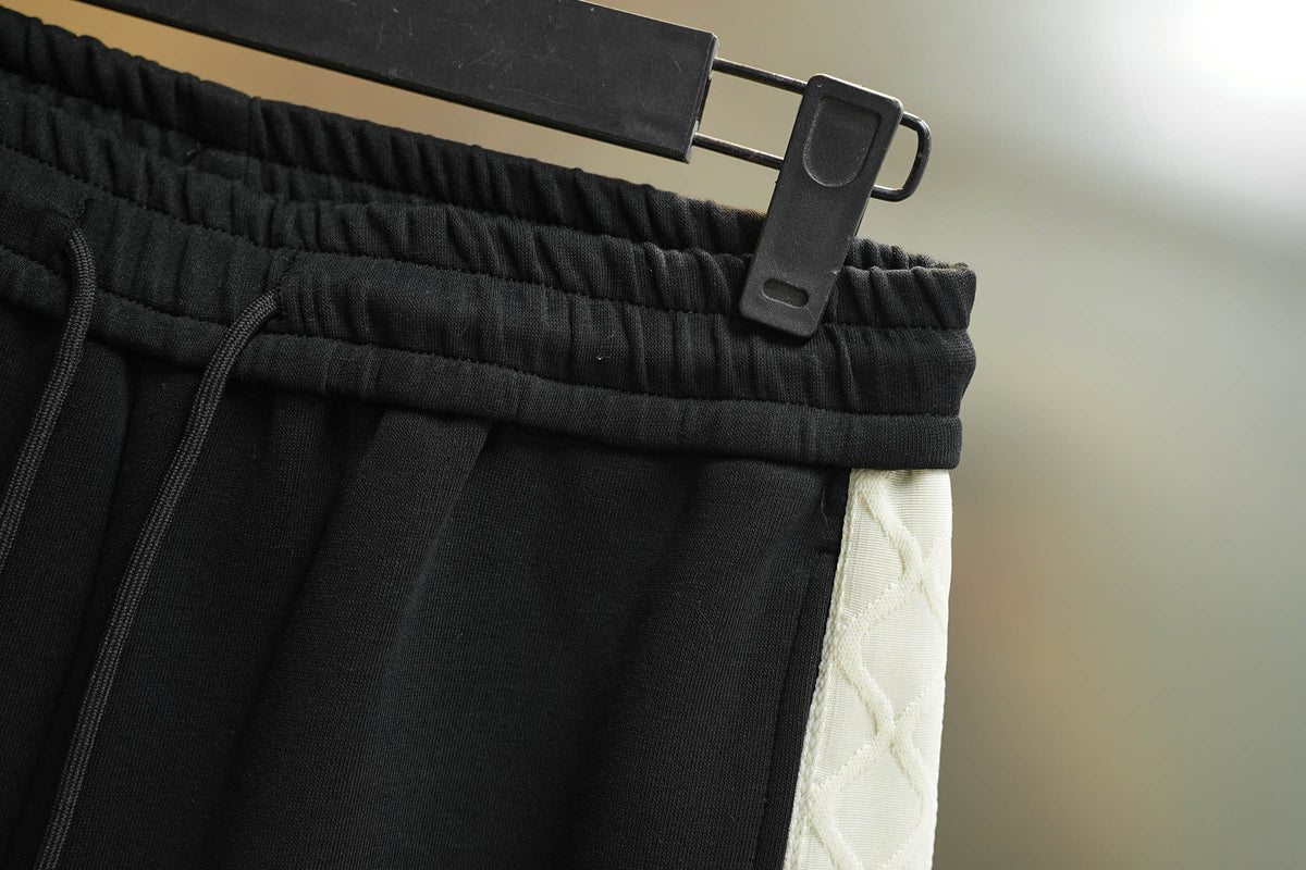 New side woven embroidered shorts
