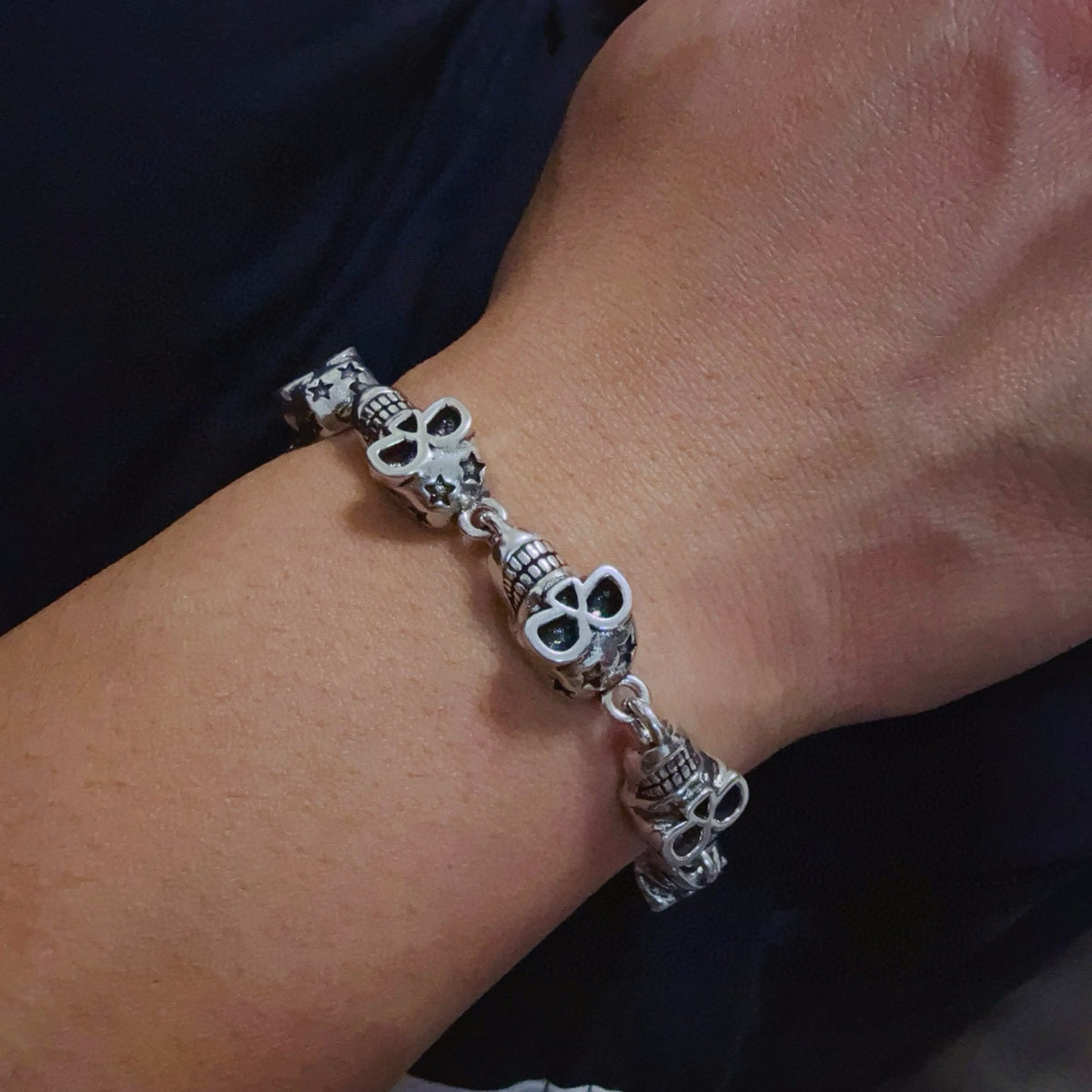 Vintage Skull Bracelet