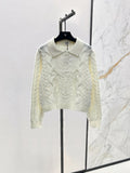 25fw Collar Knitted Top