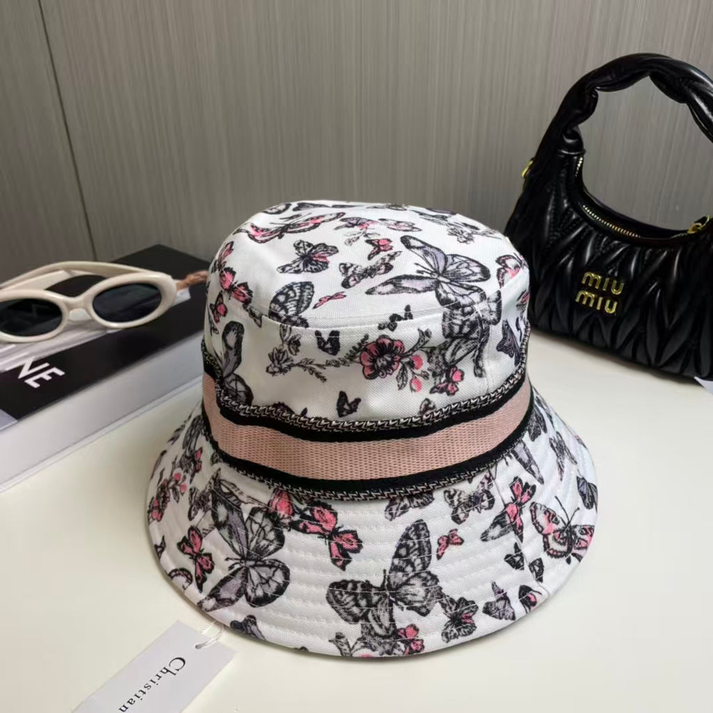 Flower fisherman hat
