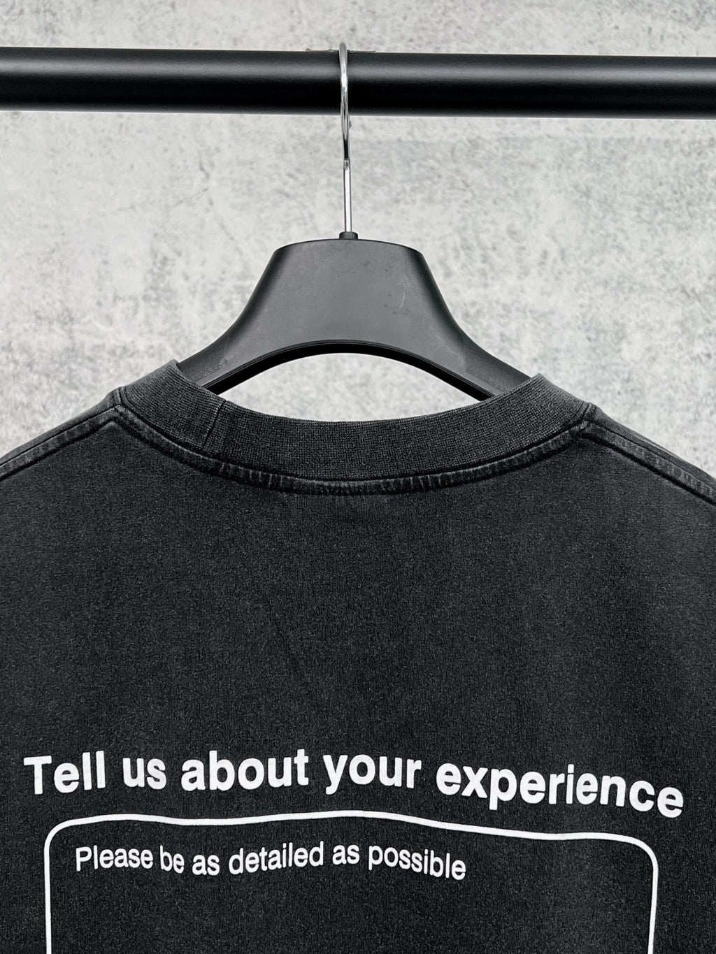 Latest Pattern Paper Tape Direct Spray Printed T-shirt