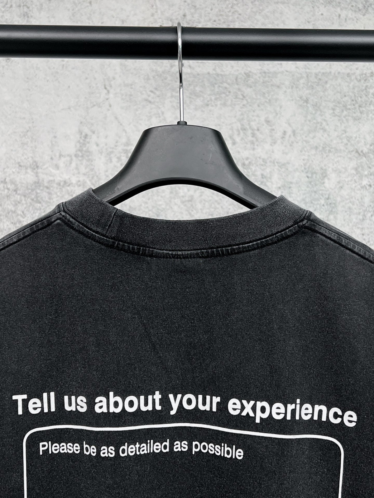 Latest Pattern Paper Tape Direct Spray Printed T-shirt